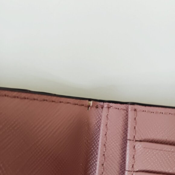 Kate Spade Dusty Mauve Laurel Way Small Shawn Wallet  4 1/2" x 3 5/8" x 1" - Picture 13 of 15